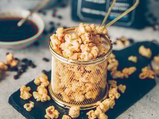 Jacobs DE Rezepte Kaffee Karamell Popcorn