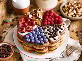 Jacobs DE Rezepte Schoko Vanille Waffeln